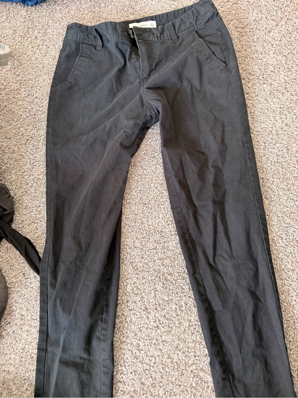 Bossini women Black Chinos - Slim Straight